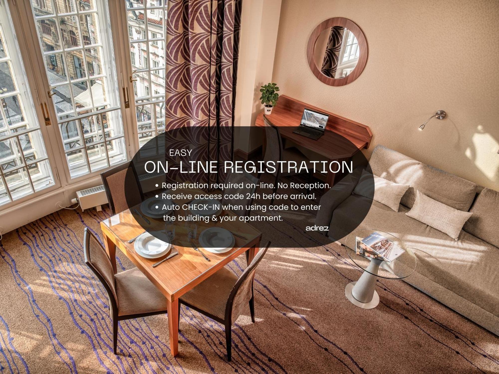 Crown Palace Apartments By Adrez ปราก ห้อง รูปภาพ